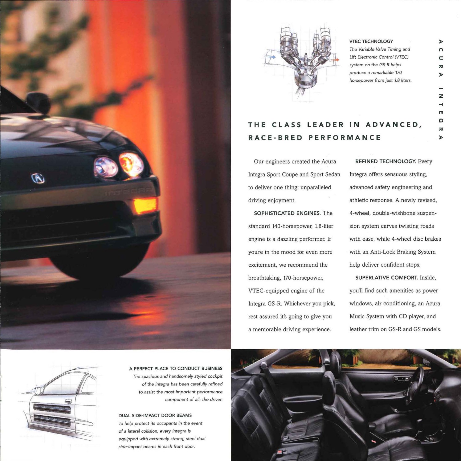 2000 Acura Brochure Page 5